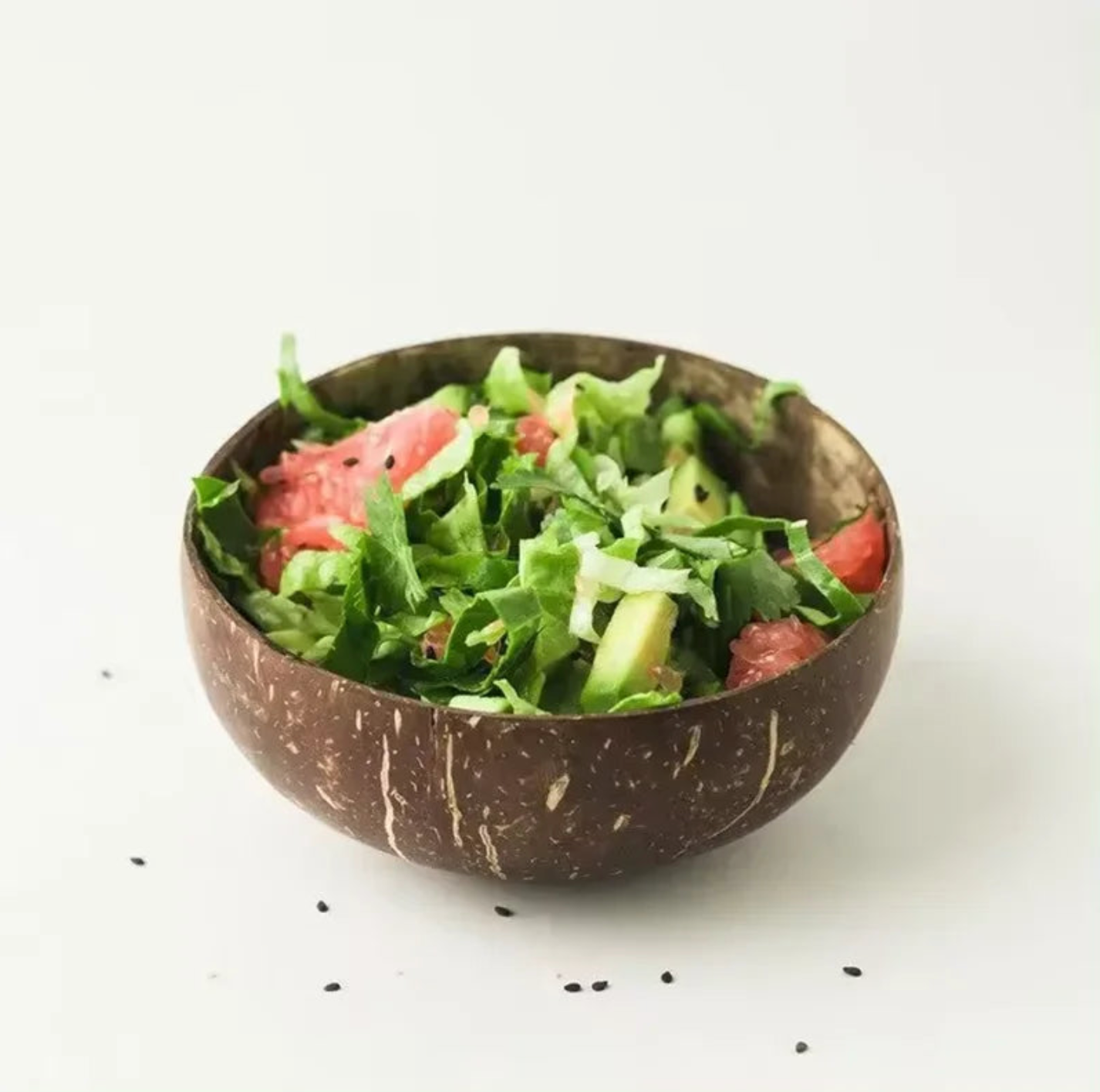Coconut Shell Serving Bowls